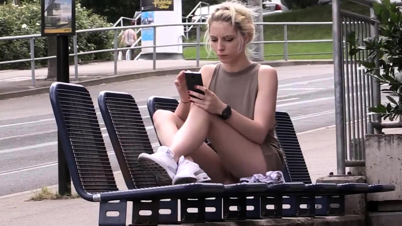 1280px x 720px - Pretty Blonde Teen Exposes Her Tight Slit In A Public Place Video at Porn  Lib