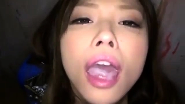Cum Japanese Girls - Nasty Japanese Girl Takes A Heavy Load Of Cum In Her Mouth Video at Porn Lib